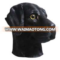 Realistic Full Head Animal Mask New Party Fancy Dress Carnival Props Latex Dog Mask made in China