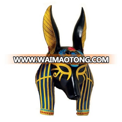 High quality custom made natural latex mask anubis mask creative design mask