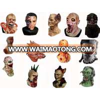 Hot Selling Rubber Horror Halloween Mask,High Quality Adult Halloween Latex Mask